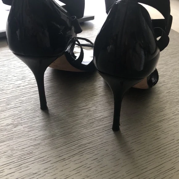 Manolo BLAHNIK pantent gladiator Shoes Size 38